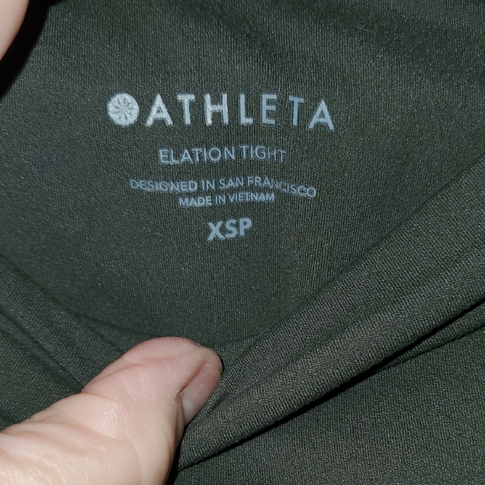Athleta Black Leggings - Picture 2 of 4
